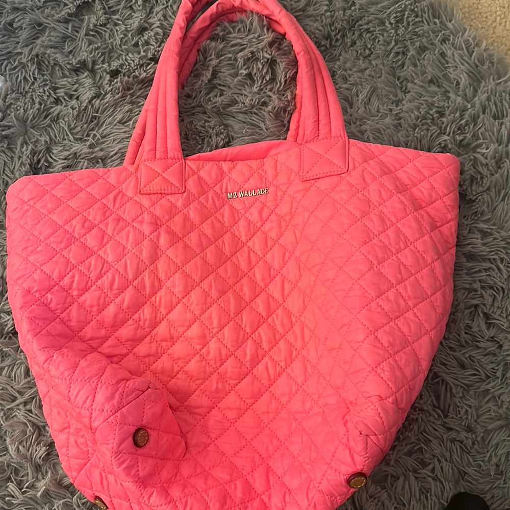 PINK MZ WALLACE METRO TOTE